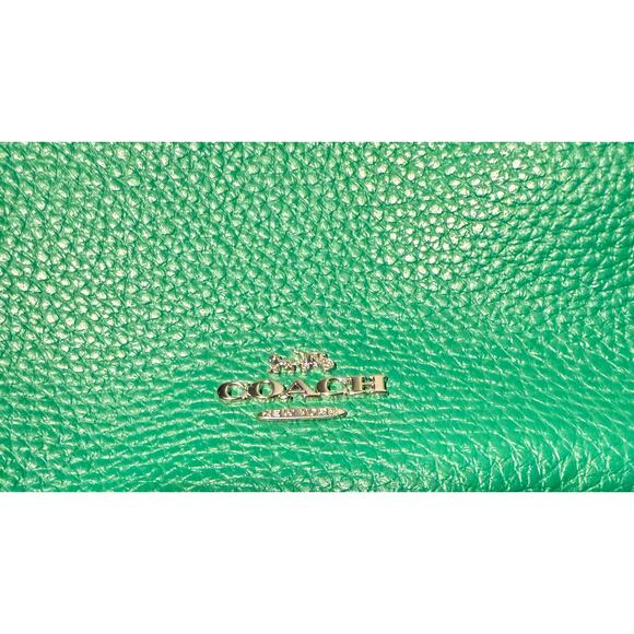 NWT Coach Pennie Shoulder Bag in Shamrock Green - Picture 4 of 9